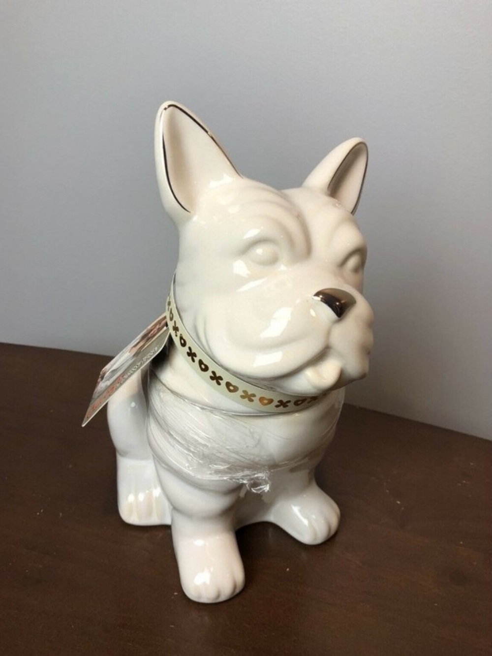 Cravings Chrissy Teigen French Bulldog Cookie Jar Pet Treat Canister